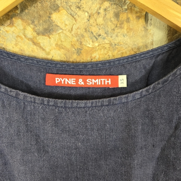 Pyne & Smith No 20 Linen Mini Dress - Picture 4 of 5